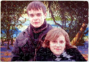 Пазл с фотографией на 120 элементов