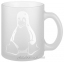 Чашка с Вашим дизайном стеклянная матовая G-Mug11 1