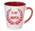 Чашка с Вашим дизайном LATTE средняя, цветная внутри и ручка 3