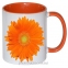 Чашка с Вашим дизайном MUG2T-I, цветная внутри и ручка 11