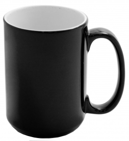 Кружка Магічна, чорна глянцева, 15 oz