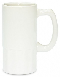Граненый пивной бокал для сублимации с рифленым дном, MUG20