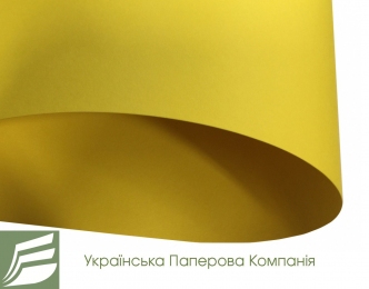 ДИЗАЙНЕРСЬКИЙ КАРТОН CREATIVE BOARD, МАТОВЫЙ Желтый, 120 ГР/М2 (2580/2150/120)