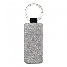 БРЕЛОК ИЗ ИСКУССТВЕННОЙ КОЖИ GLITTER ДЛЯ ОДНОСТОРОННЕЙ ПЕЧАТИ ДЛЯ СУБЛИМАЦИИ