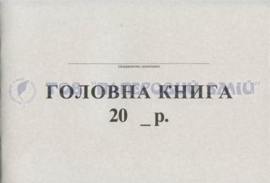 Главная книга, А4, 48 листов